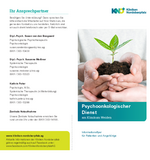 Flyer Psychoonkologischer Dienst