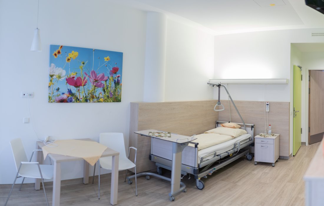 Zimmer auf Palliativstation